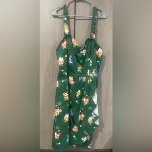 Her universe Minnie Mouse tropical dress XL. NWT. Discontinued.